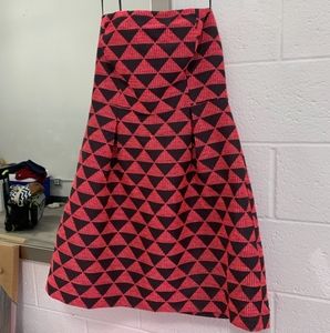 Trina Turk NWT Geometric Pink and Black dress size 12